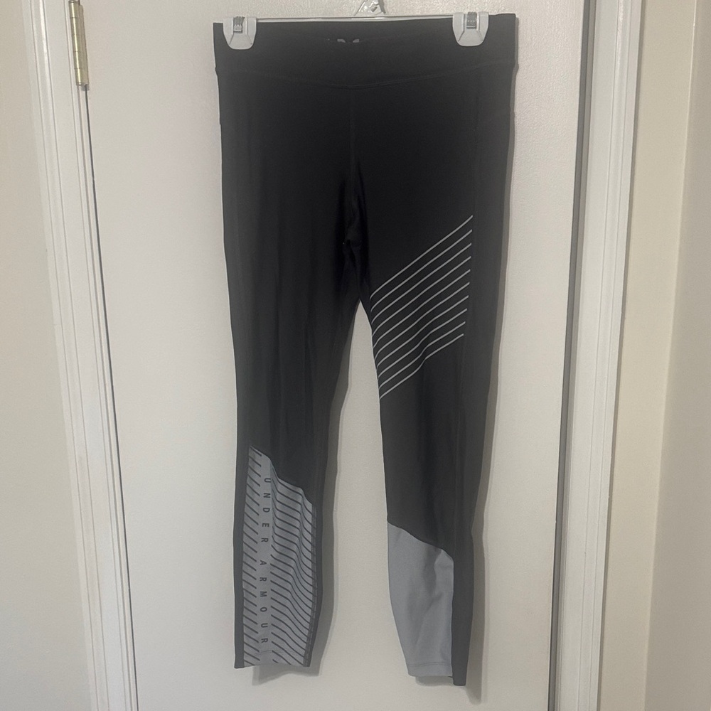 Under Armour Black and Gray Leggings